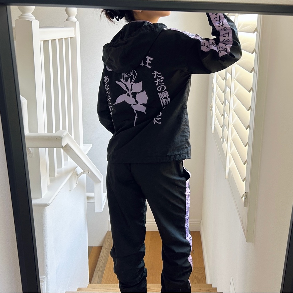 🛑LAST CHANCE🛑 Zumiez Samii Ryan Rose Japanese Matching Tracksuit Windbreaker